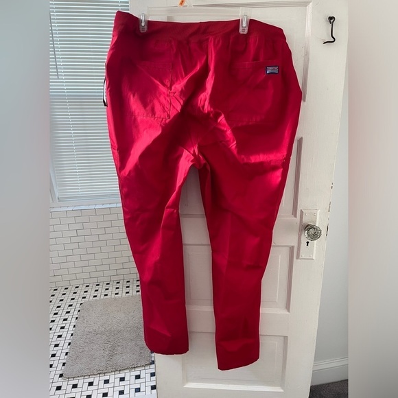 NWT Cherokee red scrub work pants size 2XL - Picture 7 of 8